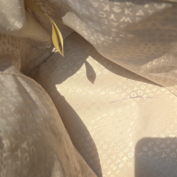 KATE SPADE EUC "Patterson Drive" Silver Dome Top Hand Satchel 11"x9"x5" - Picture 12 of 15